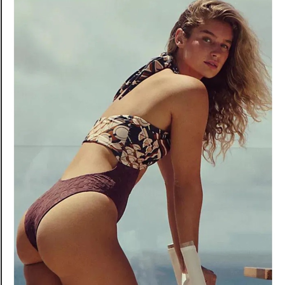NEW Free People free-est Miley One-Piece Swimsuit - Picture 4 of 9